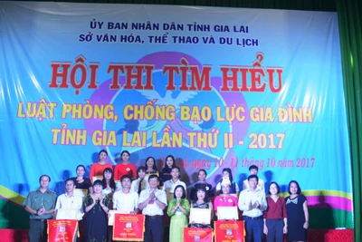 Hội thi tìm hiểu Luật Phòng-chống bạo lực gia đình lần thứ II