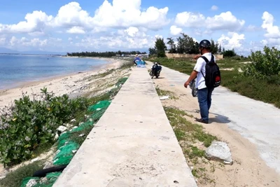 Thiếu nữ bị nhóm "yêu râu xanh" hãm hại trên bờ kè biển