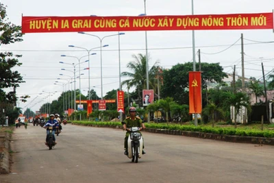 Gia Lai: Tăng cường xây dựng nông thôn mới khu vực vùng biên