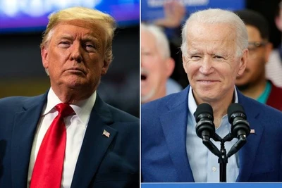 Bầu cử Mỹ 2020: Ứng cử viên Biden dẫn trước Tổng thống Trump 9 điểm