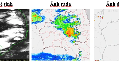 Cảnh báo lốc, sét, mưa đá trên khu vực tỉnh Gia Lai