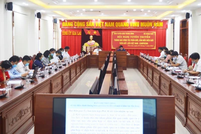 Tuyên truyền thành quả công tác phân giới, cắm mốc biên giới trên đất liền Việt Nam-Campuchia