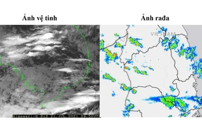 Cảnh báo lốc, sét trên khu vực tỉnh Gia Lai