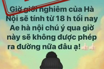 Đưa tin giả là hành động phá hoại