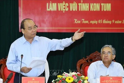 Thủ tướng gợi ý một số trụ cột phát triển cho Kon Tum