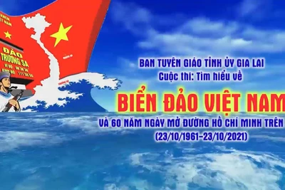 Cuộc thi "Tìm hiểu về biển, đảo Việt Nam và 60 năm Ngày mở đường Hồ Chí Minh trên biển"