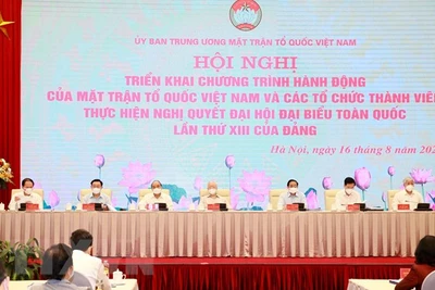 Tổng Bí thư dự Hội nghị toàn quốc Chương trình hành động của MTTQ