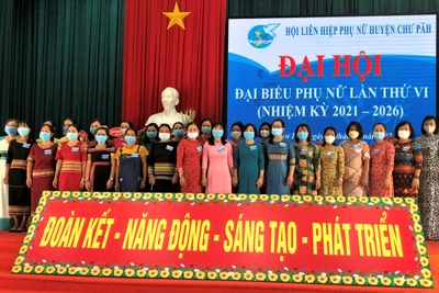 Đại hội đại biểu phụ nữ huyện Chư Păh nhiệm kỳ 2021-2026