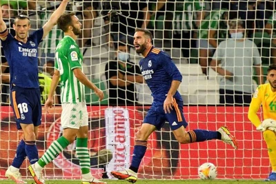 Kết quả La Liga, Real Betis 0-1 Real Madrid: Dani Carvajal tạo ra sự khác biệt