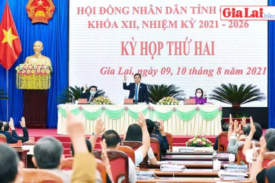 Kỳ họp thứ 2 HĐND tỉnh Gia Lai khóa XII: Thông qua 14 nghị quyết quan trọng