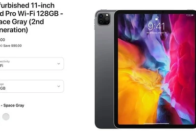 Apple bắt đầu bán iPad Pro 2020 tân trang, giá từ 609 USD