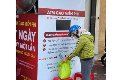 "Cây ATM gạo": Lan tỏa tình người