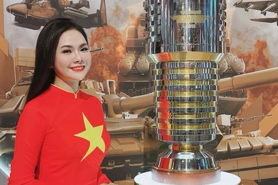 Lương Nguyệt Anh mang 'Cô đôi thượng ngàn' tranh tài tại Army Games 2021