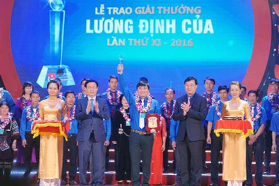 Trao Giải thưởng Lương Định Của cho 85 thanh niên nông thôn