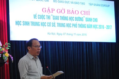 Phát động cuộc thi "Giao thông học đường" toàn quốc