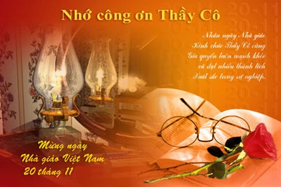 Những lời chúc hay và ý nghĩa nhất ngày 20-11 gửi tặng thầy cô giáo