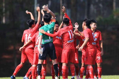 U15 HAGL khép lại lượt đi bằng chiến thắng "5 sao"