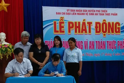 Phú Thiện: Phát động tháng hành động vì an toàn thực phẩm năm 2019