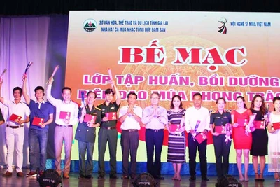 26 học viên hoàn thành chương trình biên đạo múa