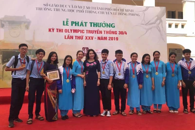 71 học sinh Gia Lai giành huy chương tại Kỳ thi Olympic 30-4