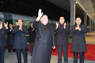 KCNA: Nhà lãnh đạo Triều Tiên Kim Jong-un lên đường thăm Nga