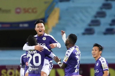 Vòng 4 V-League: Hà Nội đấu SLNA, 'nội chiến' tại sân Thống Nhất