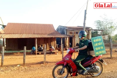 Tiếng loa Biên phòng: "Đến từng ngõ, gõ từng nhà"