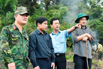 Bí thư Tỉnh ủy Dương Văn Trang: Khảo sát phát triển du lịch tại Khu Bảo tồn thiên nhiên Kon Chư Răng