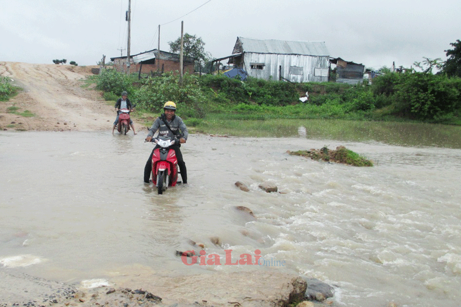 Ia Grai: Sẵn sàng trong công tác phòng-chống lụt bão