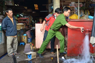 Gia Lai: Đẩy mạnh công tác phòng-chống cháy nổ dịp Tết Nguyên đán