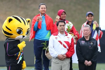 Châu Kiều Oanh đã mang về tấm huy chương đầu tiên tại SEA Games 29