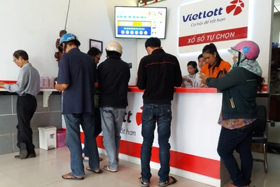 Vé số Vietlott trúng 24 tỷ đồng bán ở TP. Hồ Chí Minh