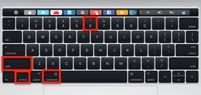 Cách chụp ảnh màn hình Touch Bar trên MacBook Pro