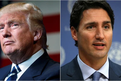 Cuộc gặp "lịch sử" giữa Tổng thống Trump và Thủ tướng Canada