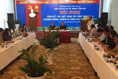 Khối Thi đua các sở, ngành tổng hợp: Triển khai nhiệm vụ năm 2017