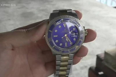 Lô hàng nhái Rolex, Adidas... trị giá hàng chục tỷ trong 8 thùng container