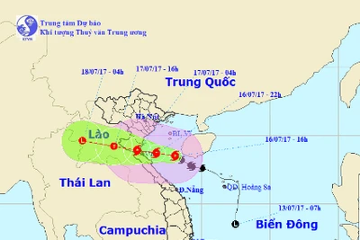 Bão đổ bộ Thanh Hóa-Hà Tĩnh: Lo nhất lũ lớn và nguy cơ hồ chứa