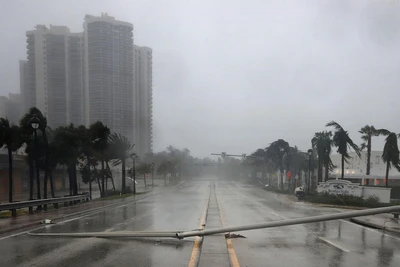 'Quái vật' Irma trút cuồng nộ cực đại lên Florida