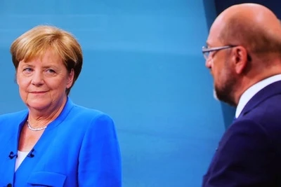 Tranh luận trước bầu cử Đức: Lợi thế nghiêng về Thủ tướng Merkel