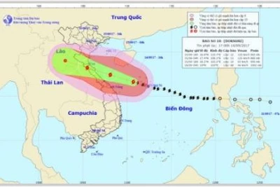 Tin mới nhất bão số 10, 12 ngư dân mất liên lạc