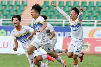 U19 HA.GL 2 thắng kịch tính U19 TP. Hồ Chí Minh tỉ số 2-1