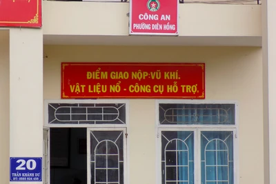 Tăng cường quản lý vũ khí, vật liệu nổ, công cụ hỗ trợ