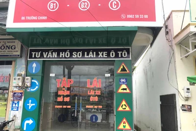 Không có giấy phép vẫn đào tạo lái xe ô tô