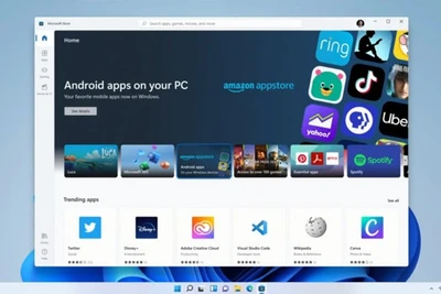 Microsoft mang các ứng dụng Android lên Windows 11