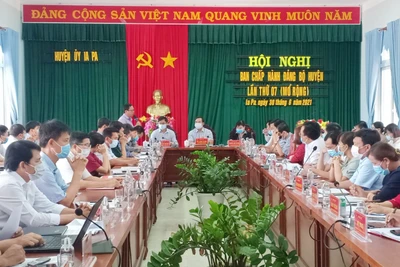 Ia Pa: Sơ kết công tác 6 tháng đầu năm 2021