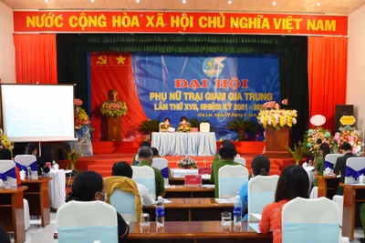 Hội Phụ nữ Trại giam Gia Trung đại hội nhiệm kỳ 2021-2026