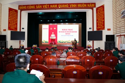 Quân đoàn 3: Khai mạc hội thi báo cáo viên giỏi