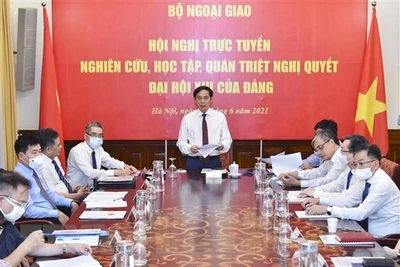 Quán triệt Nghị quyết Đại hội XIII đến cơ quan đại diện ở nước ngoài