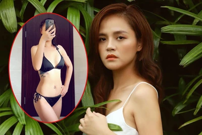 Thu Quỳnh 'Về nhà đi con' đăng ảnh bikini khoe dáng nóng bỏng