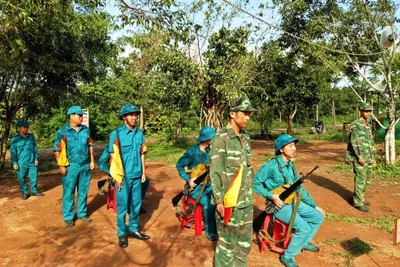 Mang Yang: Điểm sáng công tác quốc phòng, quân sự địa phương